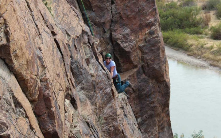 rock climbing course in texas
